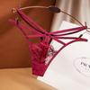 European and American Sexy Thong Women's Lace Sultry Hot Low-rise T Pants Ins Hollow Trend Cross Panties Women 2252