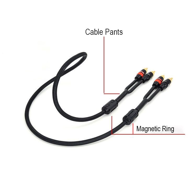 Cable Pants,Speaker Wire Pants, Speaker Pants (12mm- 2X 5.5mm, 8-Pack, Black) Dressing Up Or Protecting Your Cable Wires
