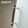 Dooroom Messing Möbelgriffe T-Bar Leichter Luxus Mode Schwarz Gold Silber Kleiderschrank Kommode Schrank Schrank Schubladengriffe