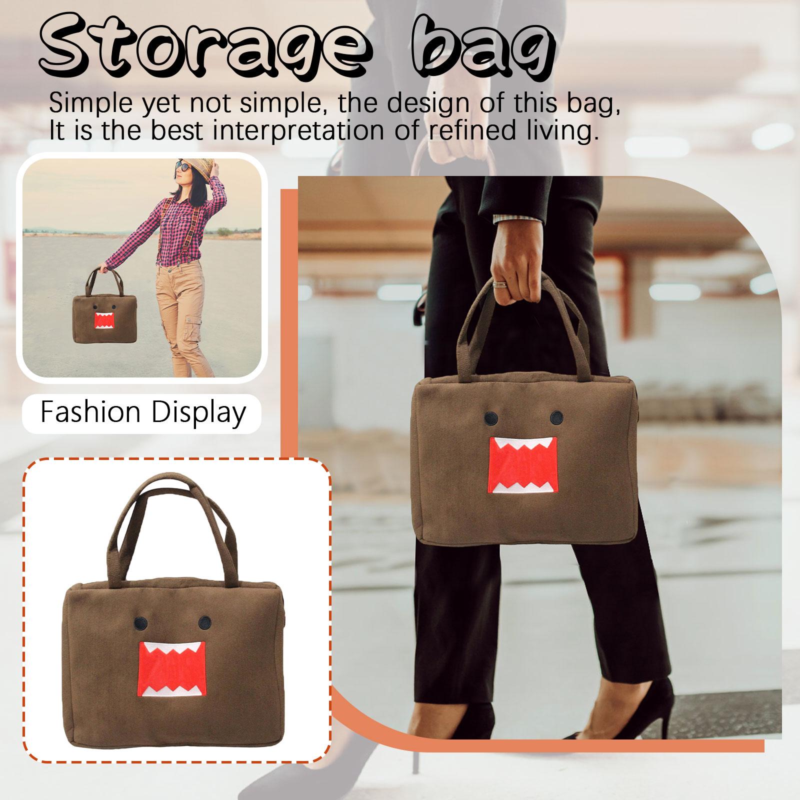 

Plush Backpack For Girls, Travel Storage, Large Capacity Shoulder Bag One Size