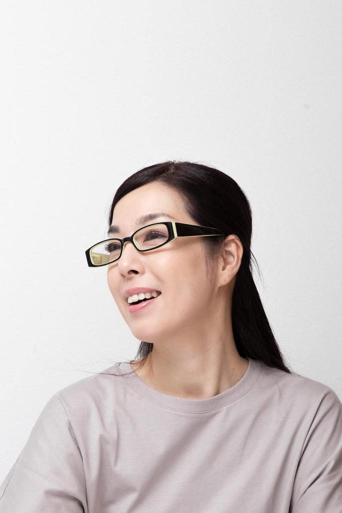 Bayline Reading Glasses Stylish Square Unisex 80084 Brown x [Bayline] (Prescription Glasses) Bi-color (+1.5, Black)