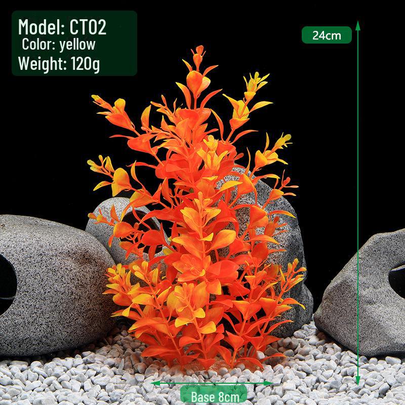 

Пластиковые аквариумные растения серии CT - имитация водных растений Factory Direct Sale