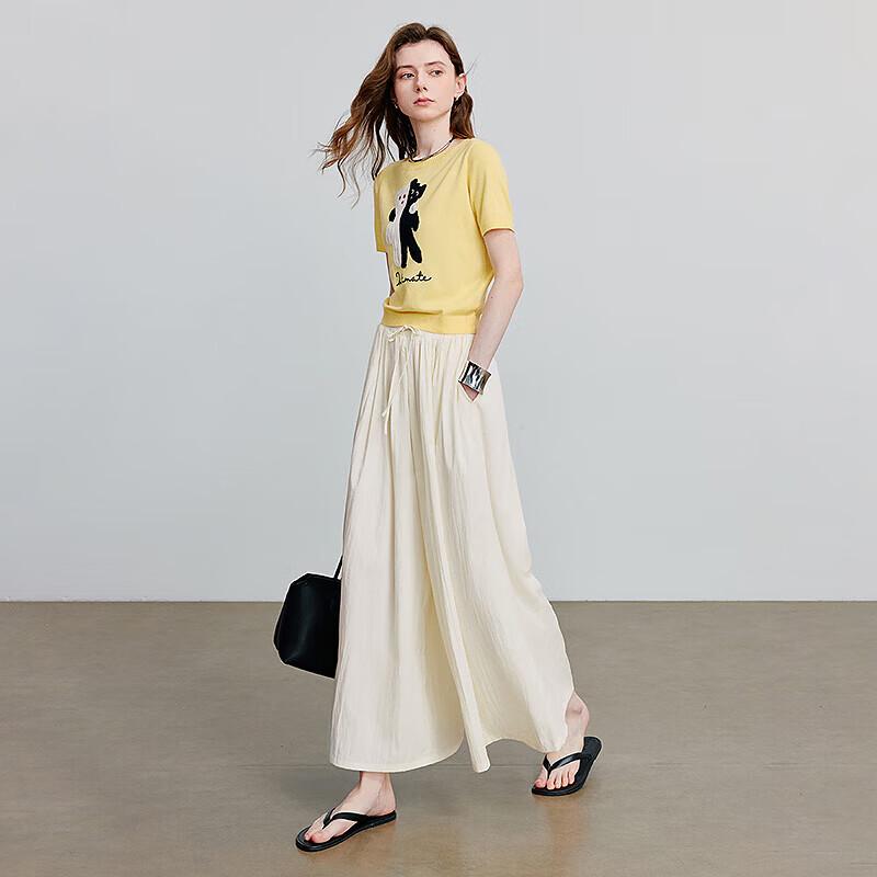 Women's Relaxed Wide-Leg Culottes