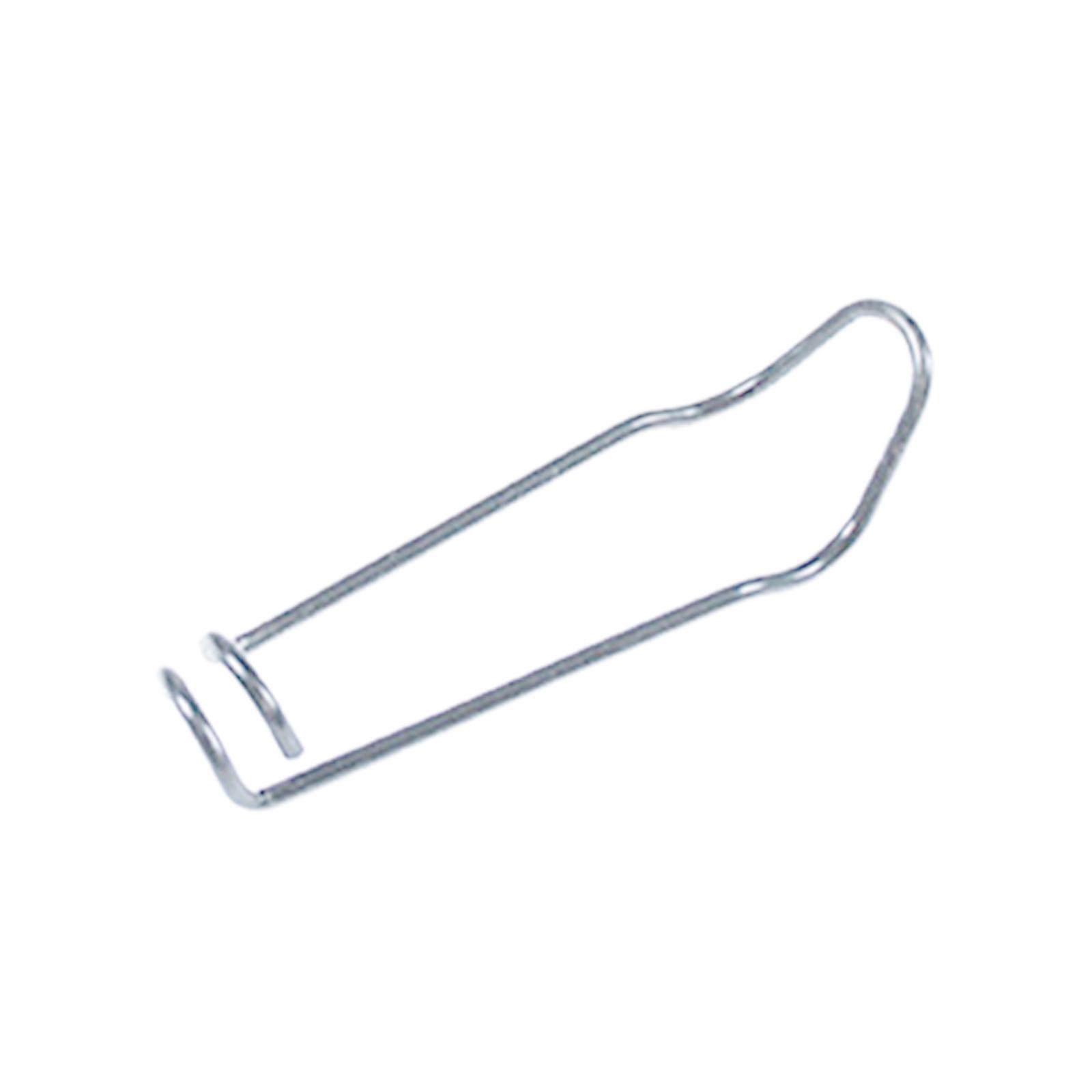 

50 шт. Садовый зажим для поддержки растений для вьющихся растений Прочный Легкая установка Без инструментов для уличной расстановки растений 11 серебряный