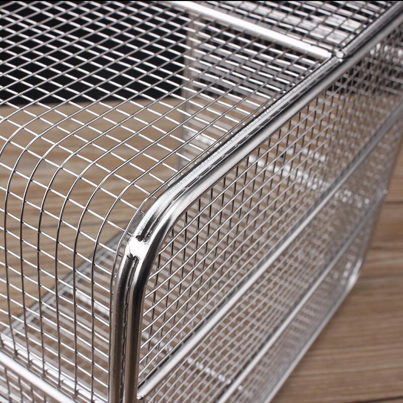 MDNG Commercial Stainless Steel Frying Basket