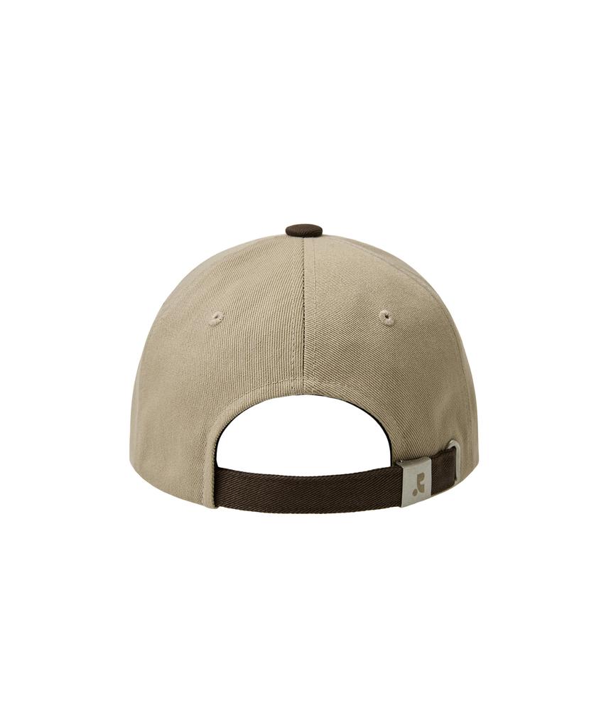 REST&RECREATION Cotton Coloration Logo Cap - Beige