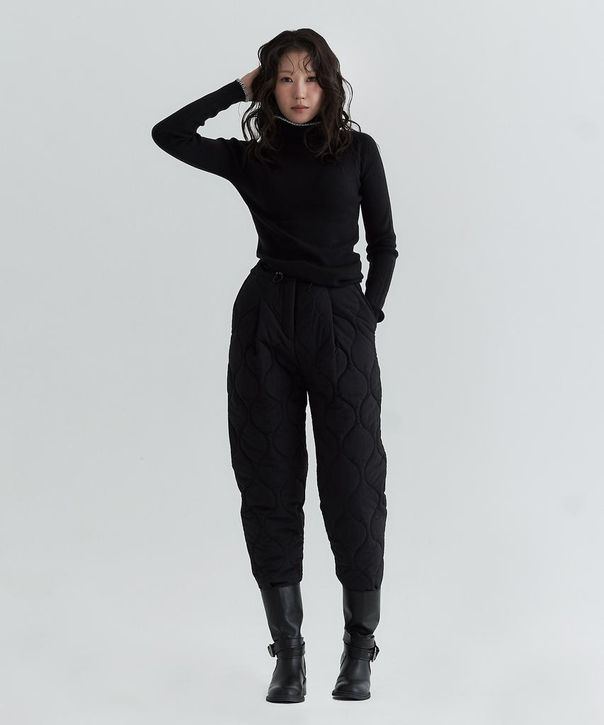 Peulleio Padded Pants _ Black
