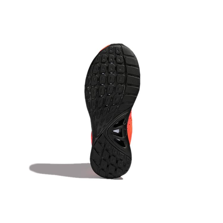 Adidas Fluidcloud Casual Comfortable Fabric Non-Slip Breathable Low-Top Marathon Running Shoes Men Sneaker Red Black FX2050