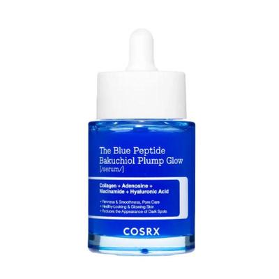 The Blue Peptide Bakuchiol Plump Glow Serum 50ml Korean Anti-Aging Hydrating Facial Serum for Firm & Radiant Skin
