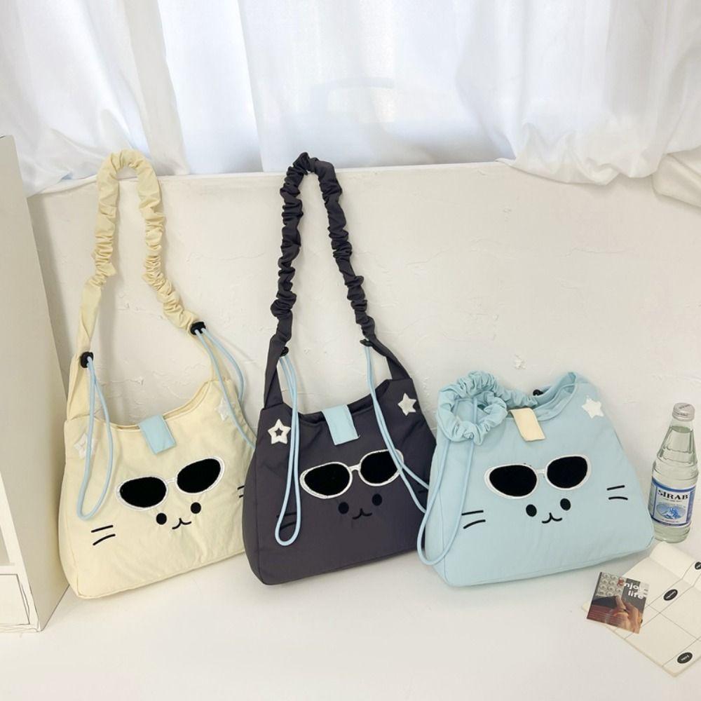 

Korean Style Nylon Lightweight Bag New Design Crossbody Shoulder Bag Women