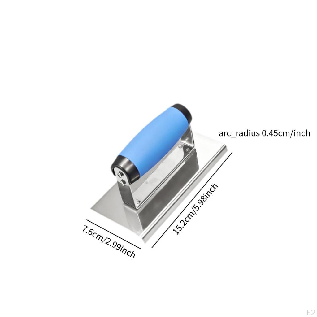 Angle Trowel for Drywall Construction, Compact Hand Tool Concrete, Multifunctional