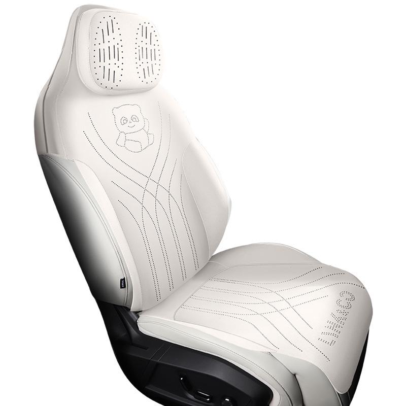 25 Styles Universal Lynk 08 Breathable Perforated Half-Wrap Car Seat Cover Cushion