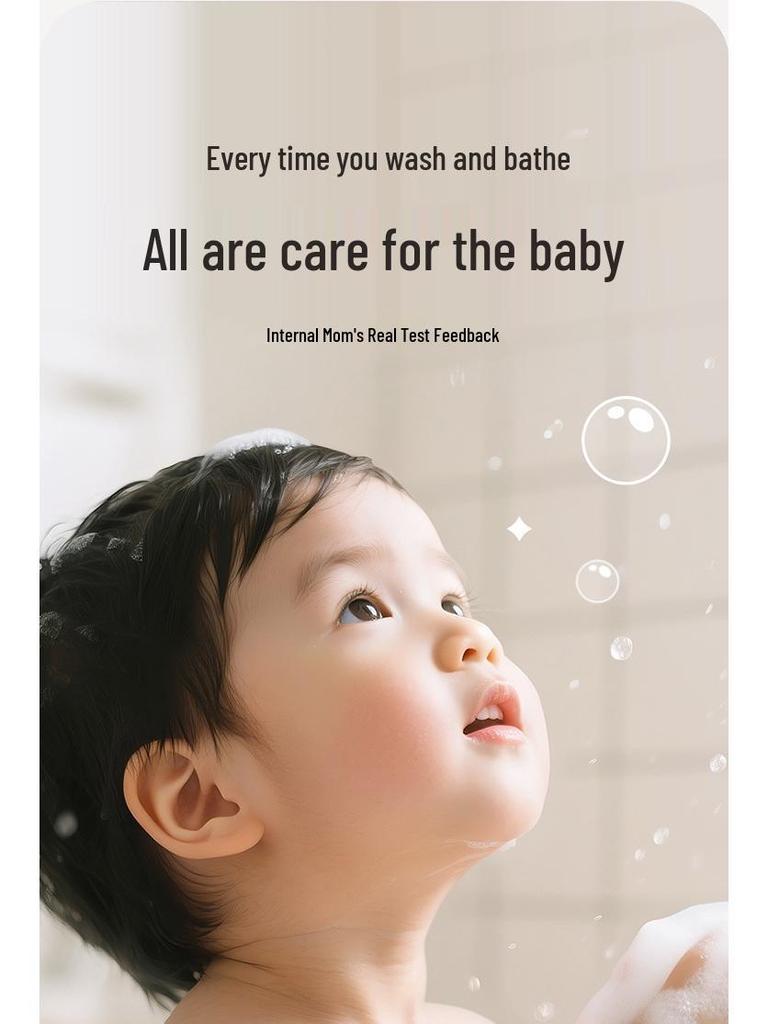 Audo 2-in-1 Gentle Moisturizing Baby Shampoo & Body Wash - Large Capacity