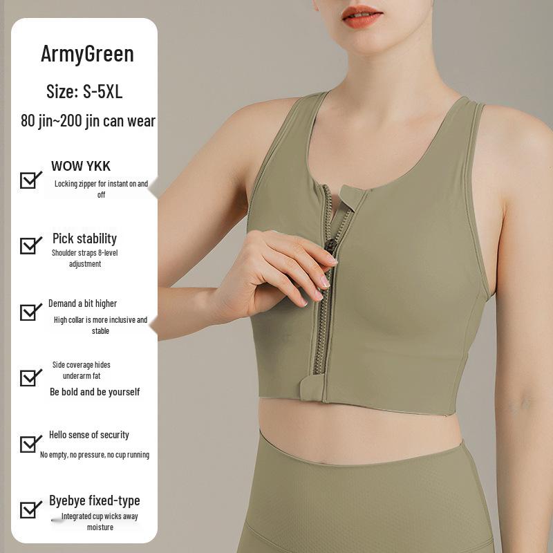 

Women s Shockproof Adjustable Sports Bra - High Intensity Yoga & Running 4XL