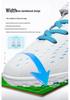 Chaussures de Football Cross New Falcon pour Enfants à Velcro, Crampons Longs Homme, Entraînement Femme, Compétition Pro Jeunesse