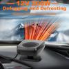 12V Autoheizung, 200W Schnellheizung, 360° drehbar, Windschutzscheibenenteiser für Auto, Wohnmobil, SUV