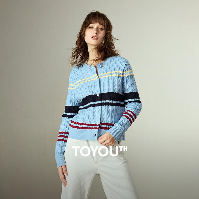 

Chuyu Women s Striped Soft Knit Sweater L