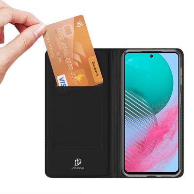 DUX DUCIS Skin Pro Series for Samsung Galaxy M54 5G/F54 5G PU Leather Card Slots Case Flip Stand Phone Cover