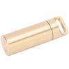 Brass Tablet Container Waterproof Pill Container Durable Capsule Box Holder  Outdoor Travel