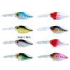 Kleiner Crankbait Wobbler Langsam Sinkend Künstliche Hartköder Topwater Crank Wobbler Kunststoff Angelköder Langlebig