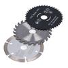 4pcs 3-3/8 Inch Diameter Mini Circular Saw Blade Circular Saw Blade Set  For Wood Plastic
