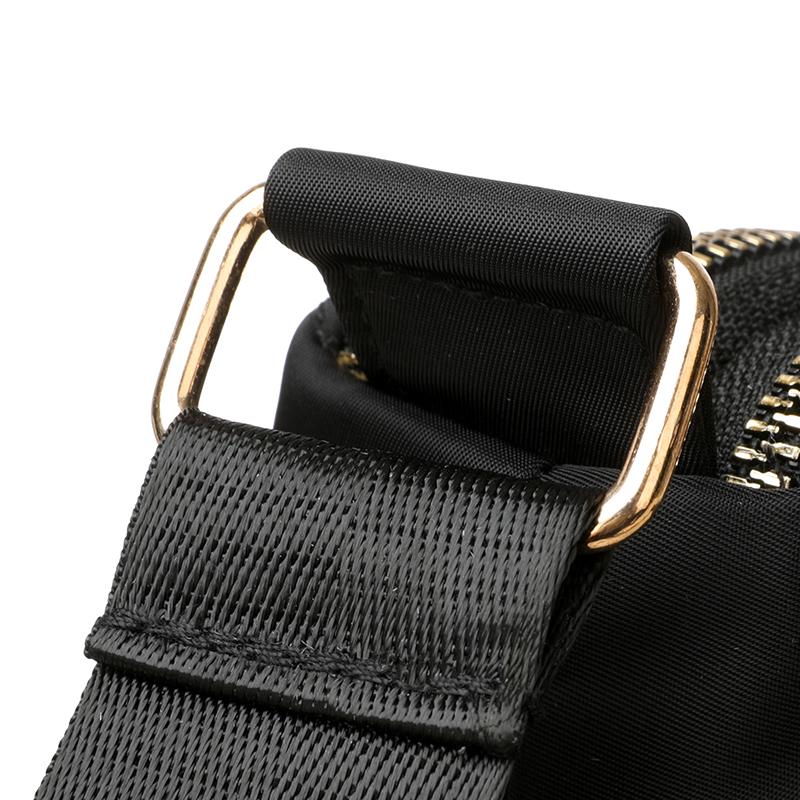 Multi-layer Nylon Large-capacity Women Bag Fashion Embroidery  Lady One-shoulder Crossbody Bag