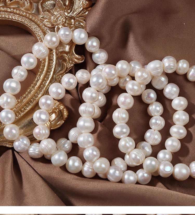 Natural Freshwater Pearl Elastic Bracelets - Candy Color Jewelry Gifts for Live Broadcast Festival Promotion