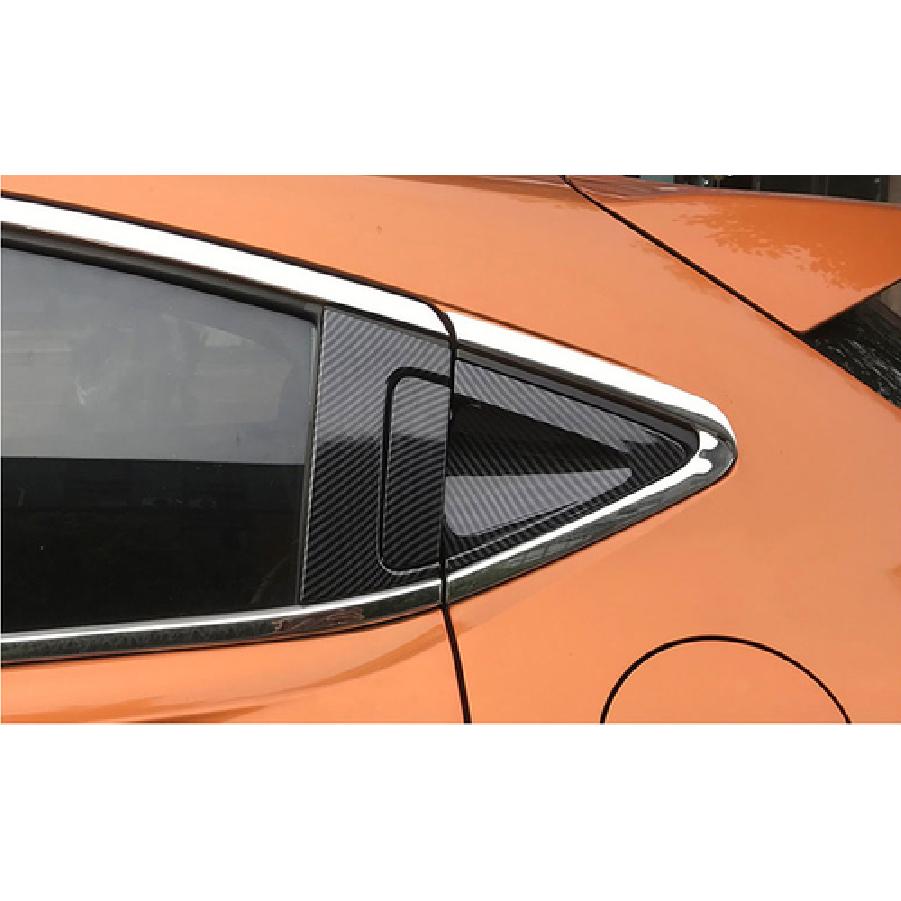 Carbon Fiber Back Door Handles Cover Trim For Honda HR-V HRV 2016-