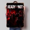 Ready or Not Spiel Cover Art Poster Individuelle Wandkunst Vintage Metallschilder Retro Blechschild für Man Cave Raumdekorationen Dekor
