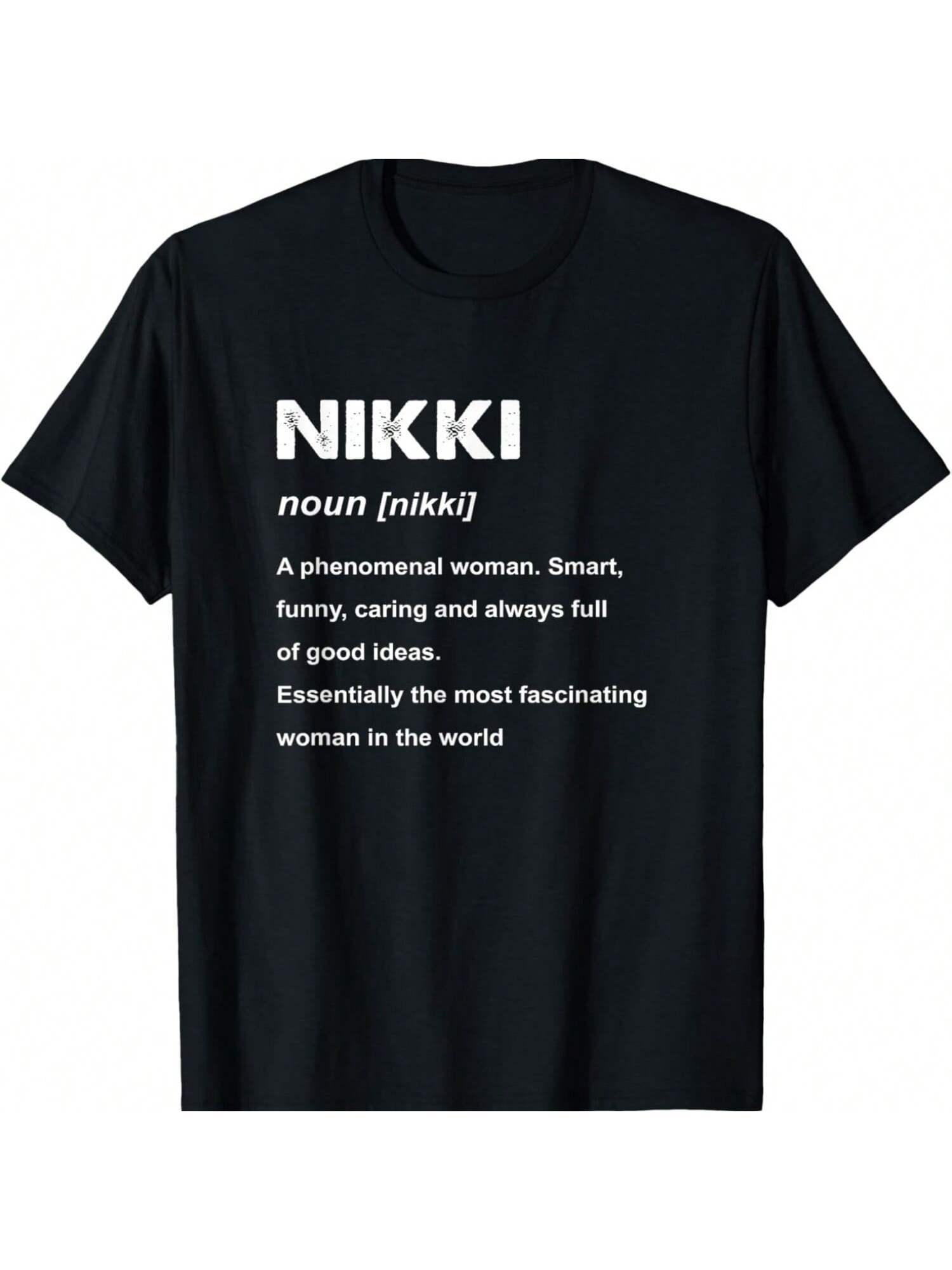 

Nikki Name T-Shirt XXXXXL чёрный