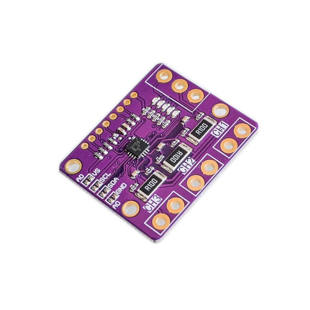 I2C INA3221 TripleChannel Shunt Current Voltage Monitor Sensor Module