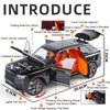 1:24 Alloy Rolls Royce Cullinan XM Model Diecast Toys Cars 6 Doors Opened Vehicles Pull Back Light Music Miniature Car Kids Gift