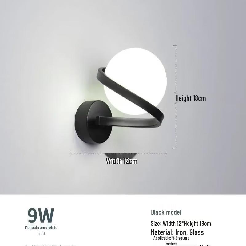 Ретро настенный светильник Oeny