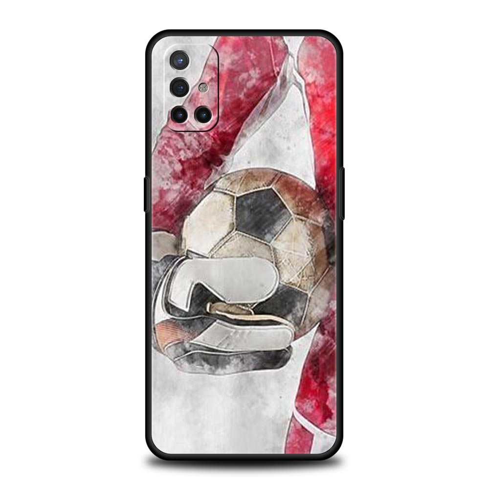 Football Phone Case For OnePlus 13 12 11 10 9 8 7T Pro 13R 12R 10R 9RT 8T Nord N200 N30 2T CE 2 3 5G Lite Soft Cover