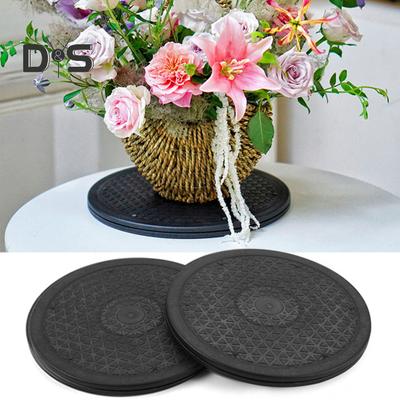 Express Box Packaging Turntable 360 Degree Rotating Lazy Susan Base Anti-slip Heavy Duty Potted Plants Display Swivel Stand