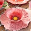 Ceramic Flower Bowls for Kitchen Cereal Oatmeal Salad Sunflower-Shaped Creative Soup Bowls
