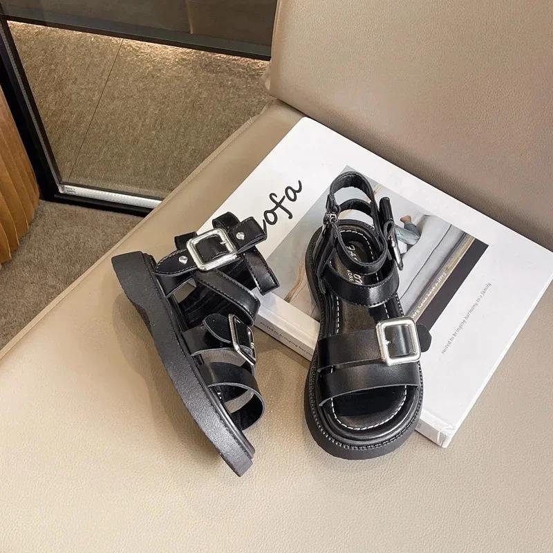 Children s Roman Style Sandals  Summer New Girl s Shoes Toddler Kids Cool Slippers Footwear Baby Girls Summer Sandals 36