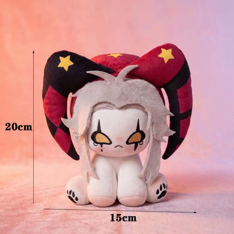 Neueste 20cm Super Niedliche Pierrot Anime Game Freak Charakter Zirkus Plüschtiere Lustige Cartoon Schreibtisch Dekoration Plüschtier Puppe Geschenk