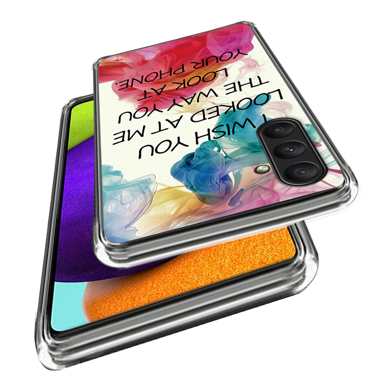 

For Samsung Galaxy A25 5G (Global) (161.0 x 76.5 x 8.3mm) Case Pattern Printing TPU Phone Cover Tiger Head