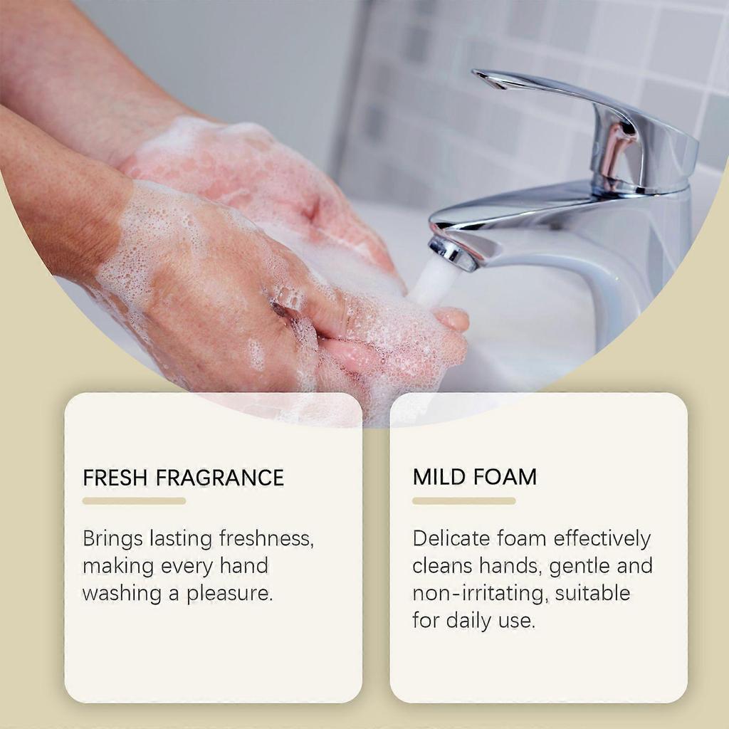 Limited time!!Viareline Foaming Hand Wash (Blueberry Scent) Gentle Cleansing, Soothing, Stain Removal, Moisturizing, Hand Care Foaming Cleanser