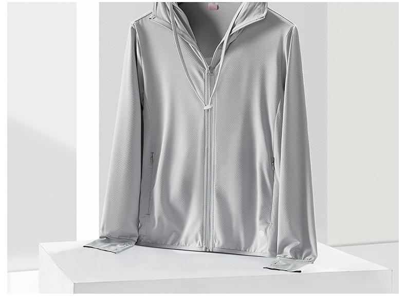 2025 Unisex Summer Ice Silk UV Protection Jacket with Detachable Brim - Quick-Drying, Breathable for Fishing