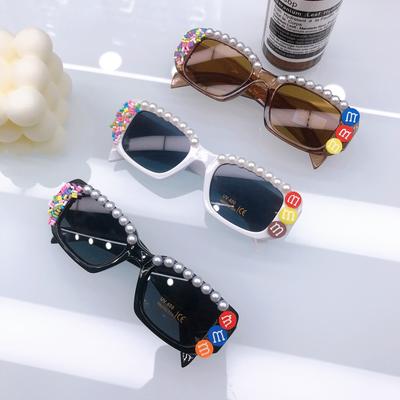 Fashion Children'S Sunglasses Diy Baby Sunshade Sunglasses Glasses Sun Protection And Uv Protection