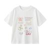 Fuluomi Girls' Cartoon Print Short Sleeve T-Shirt