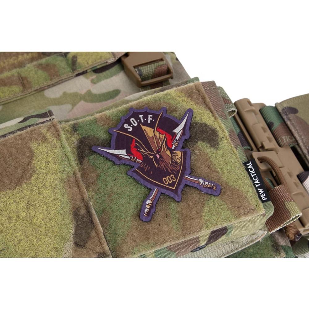 PEWTAC Call of Duty Vanguard Task Force COD SOTF Magic Badge, Armband, Weaving Mark Morale Badge