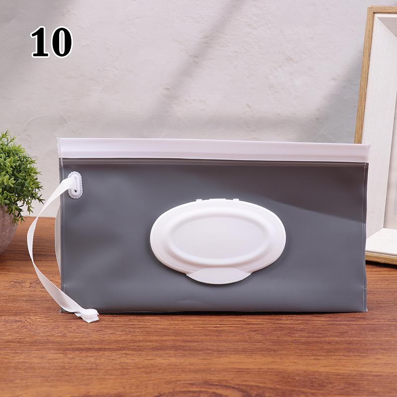 1 st Eva Bärbar Snäpprem Papperslåda Våtservettpåse Vändlock Kosmetikapåse Utomhus Användbar Barnvagnstillbehör