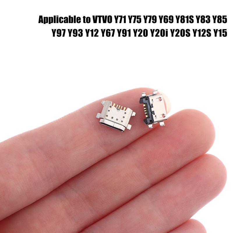 10/20Pcs For Vivo Y71 Y75 Y79 Y81S Y83 Y85 S1 Y15 Y12S Micro Usb Charging Port Dock Plug Charger Connector