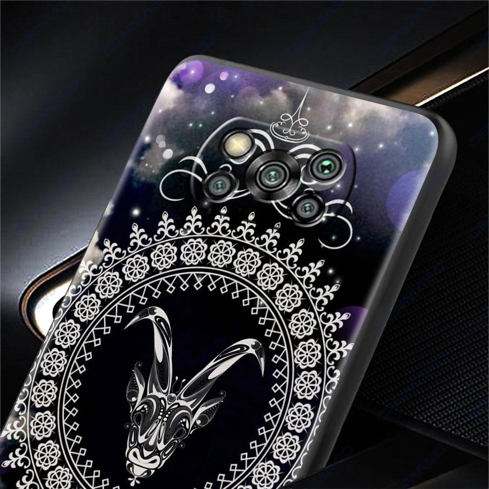 Case For Xiaomi Mi Poco X3 NFC X4 Pro F3 F4 GT M4 M3 F1 C40 11 Lite 11T TPU Silicone Funda Phone Cover Mandala 12 Constellations