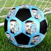 1 ud. Balón de Fútbol Messi Talla 5 Balón de Fútbol Sala Colorido de Moda Juego de Patio Trasero - Ideal Para Regalo de Aficionados al Deporte HE46