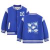 Boys' Fleece-Lined Baseball Jacket: 2026 New Autumn/Winter Thick Warm Casual Outerwear
