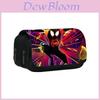 Spiderman Student Pencil Case With Double Layer Storage For School Use